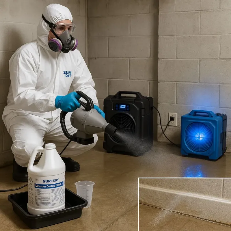 Sanitization and Odor Removal process in Aloha, OR