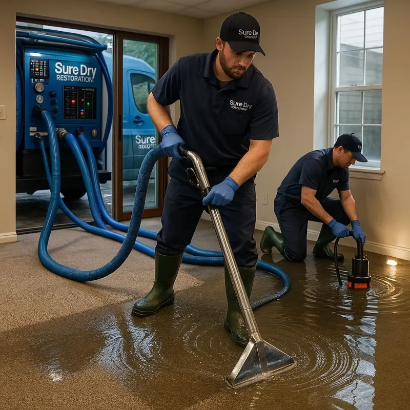 Water Extraction and Removal process in Aloha, OR
